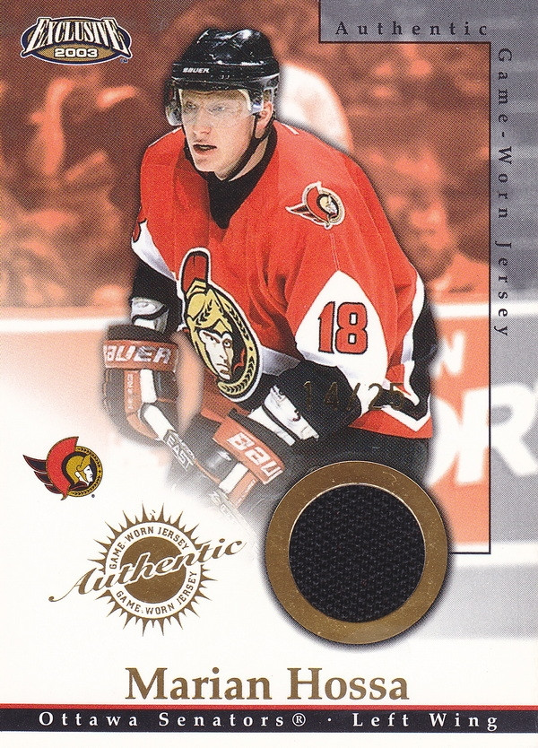 Hockey card Marian Hossa