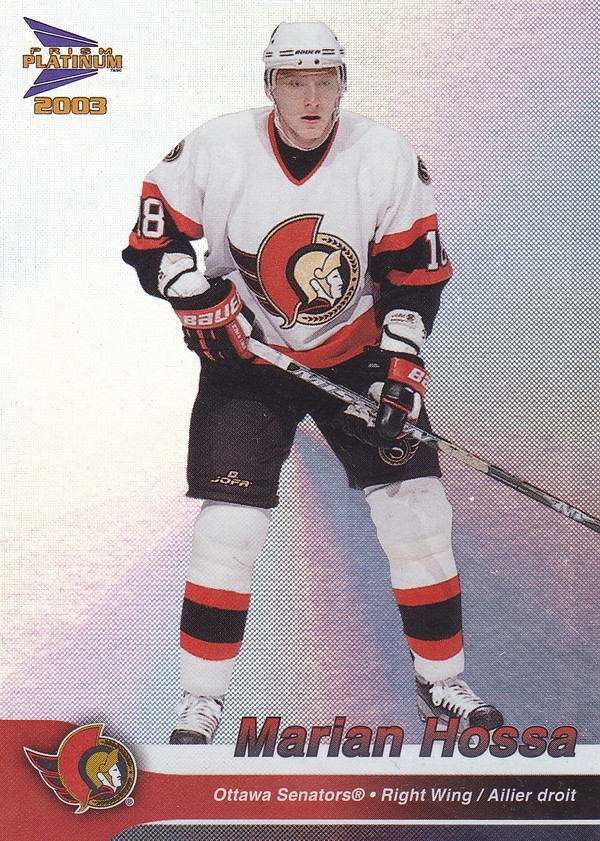 Hockey card Marian Hossa