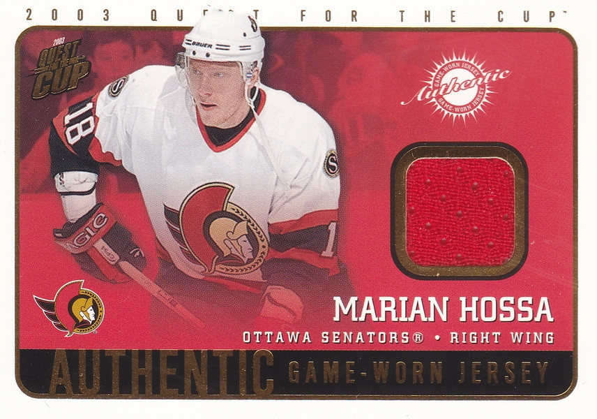 Hockey card Marian Hossa