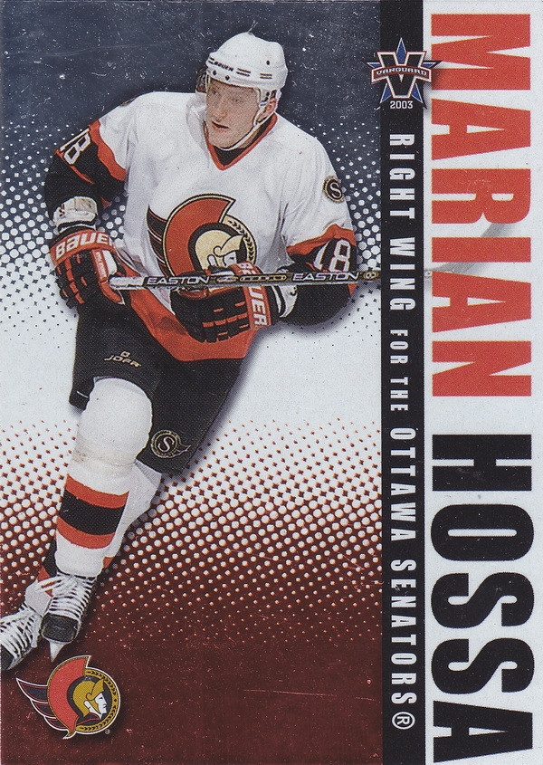 Hockey card Marian Hossa