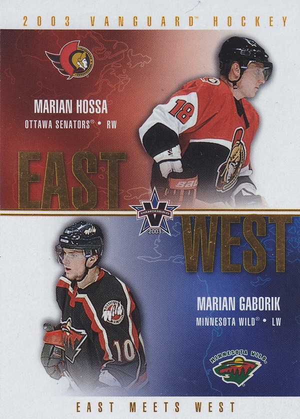 Hockey card Marian Hossa