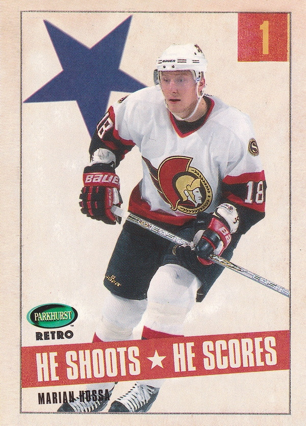 Hockey card Marian Hossa