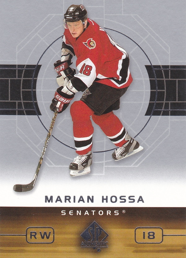 Hockey card Marian Hossa