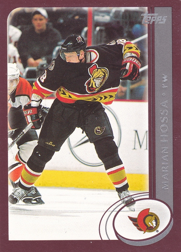 Hockey card Marian Hossa