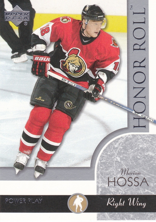 Hockey card Marian Hossa