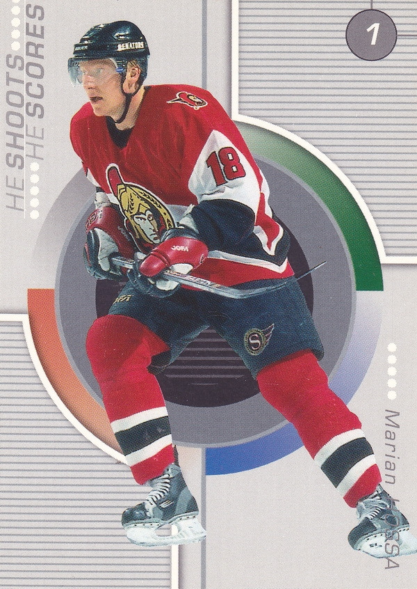 Hockey card Marian Hossa