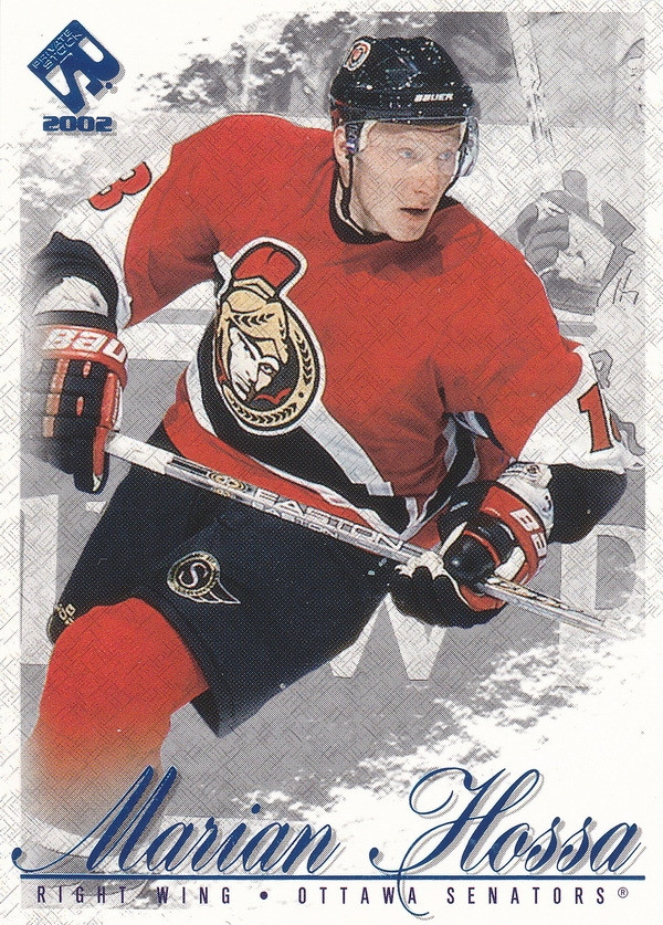 Hockey card Marian Hossa