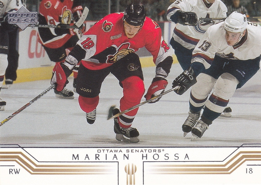Hockey card Marian Hossa