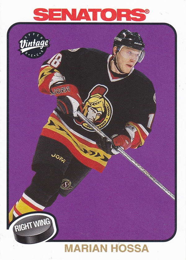 Hockey card Marian Hossa