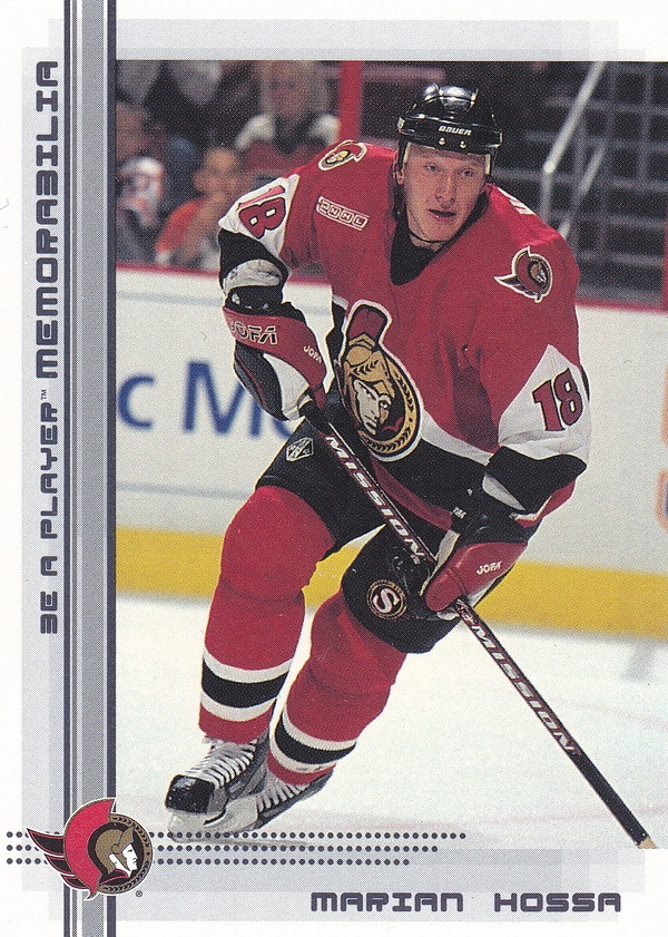 Hockey card Marian Hossa