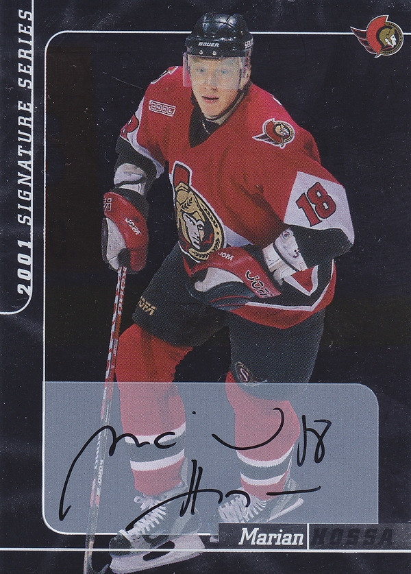 Hockey card Marian Hossa