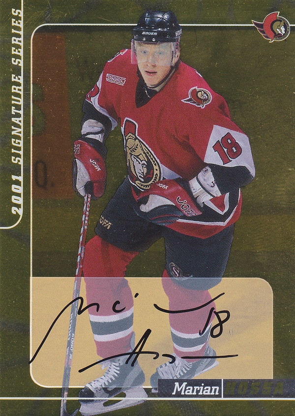 Hockey card Marian Hossa