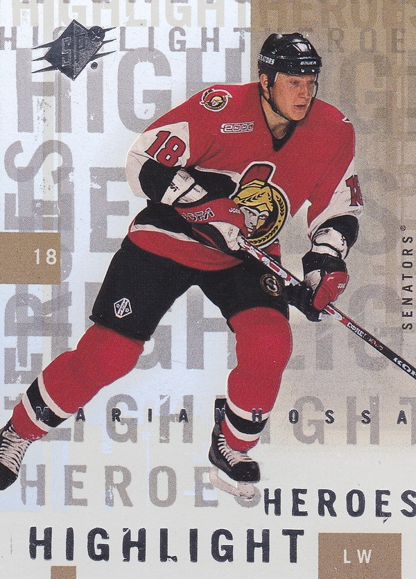 Hockey card Marian Hossa