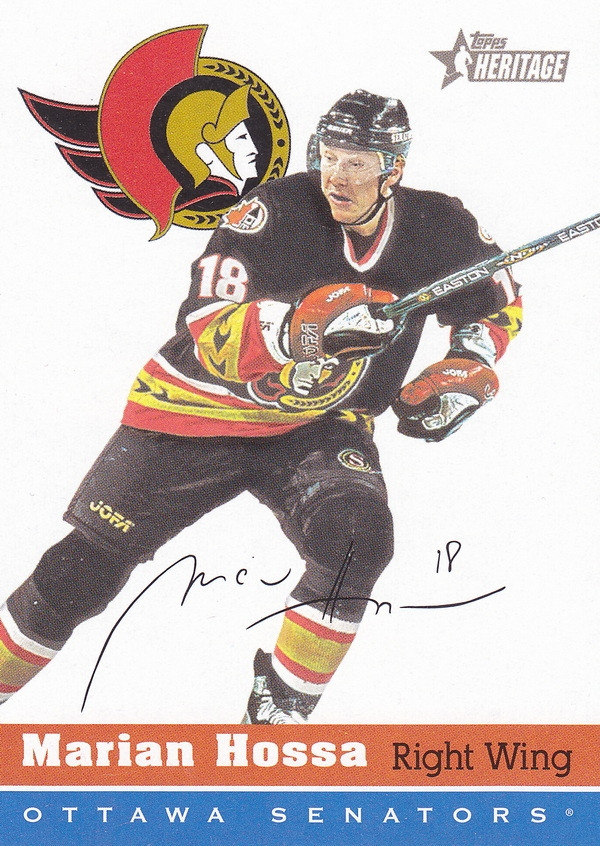 Hockey card Marian Hossa