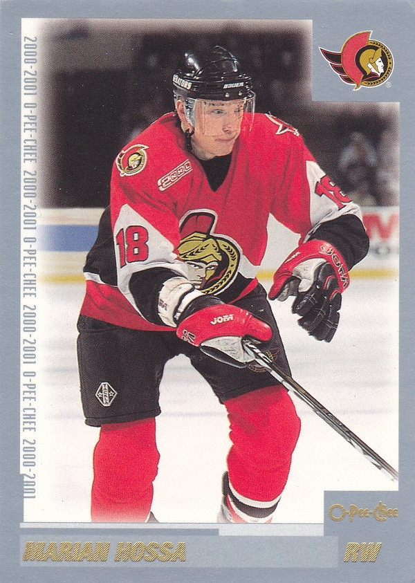 Hockey card Marian Hossa