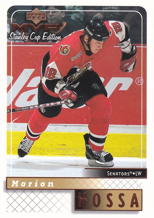 Hockey card Marian Hossa