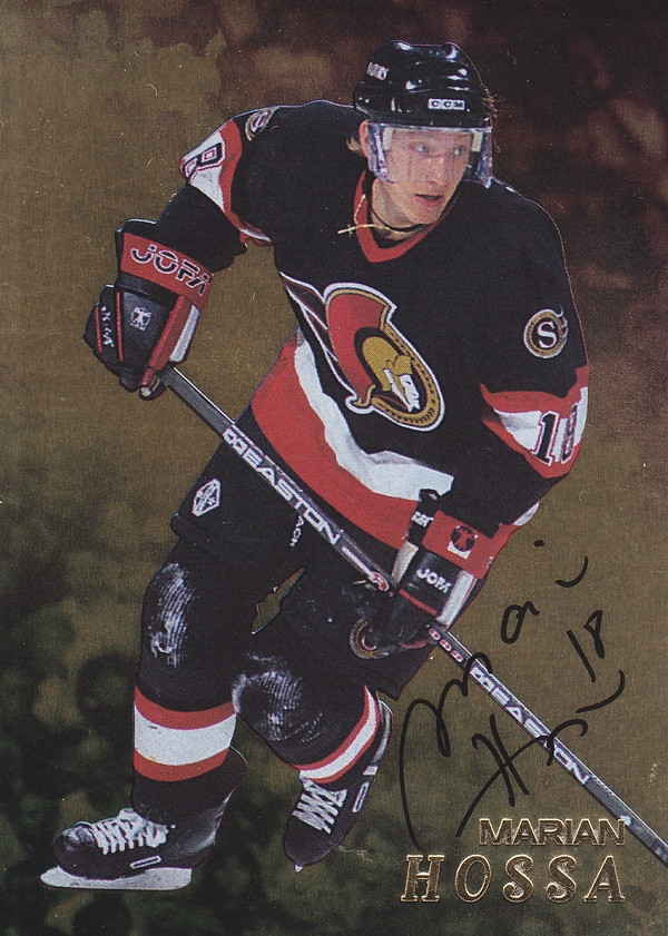 Hockey card Marian Hossa