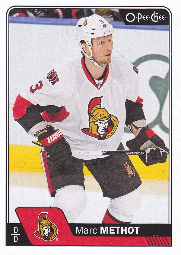 Hockey card Marc Methot