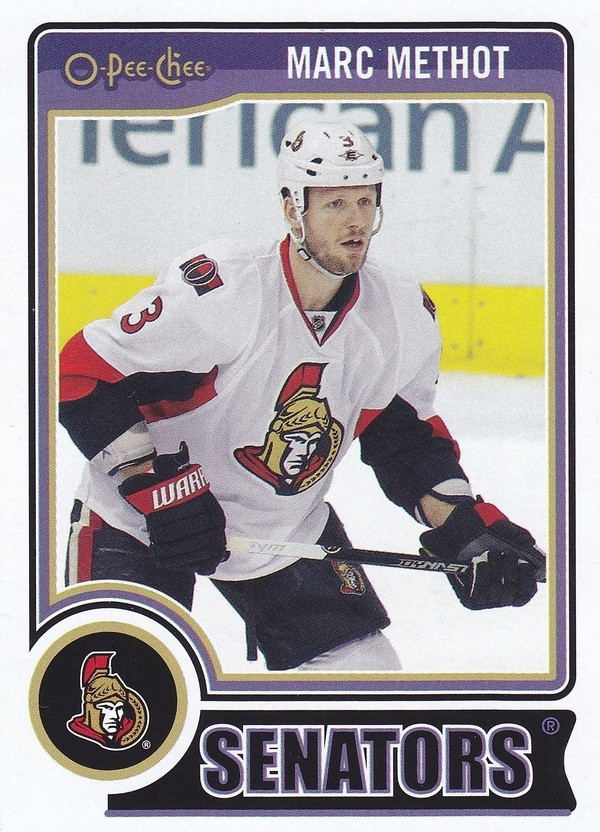 Hockey card Marc Methot