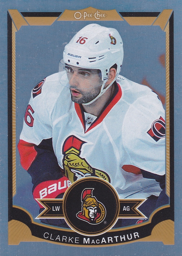 Hockey card Clarke MacARTHUR