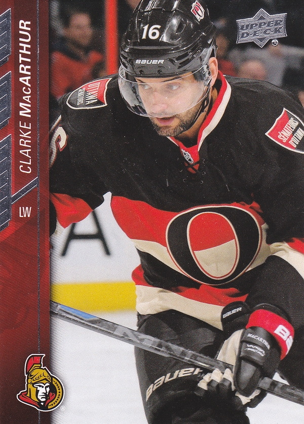 Hockey card Clarke MacARTHUR