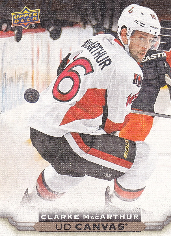 Hockey card Clarke MacARTHUR