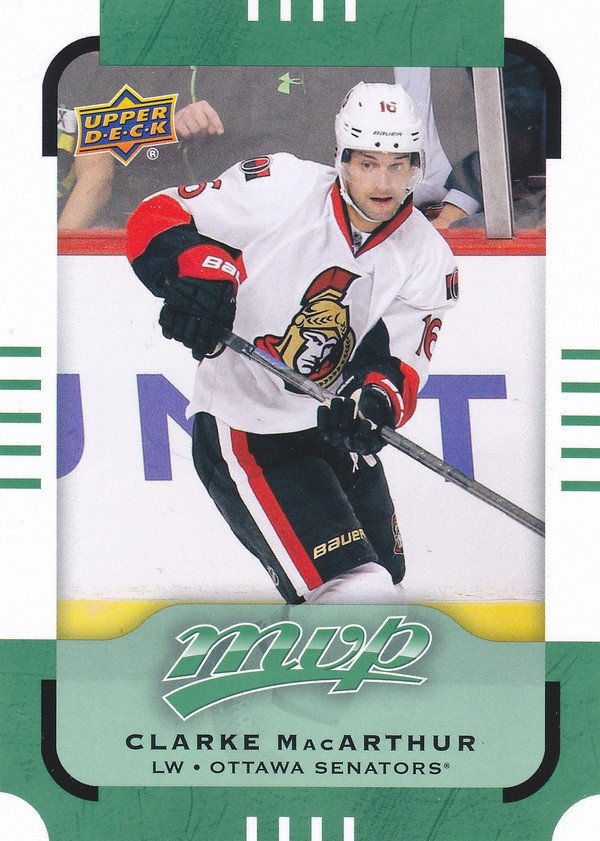 Hockey card Clarke MacARTHUR