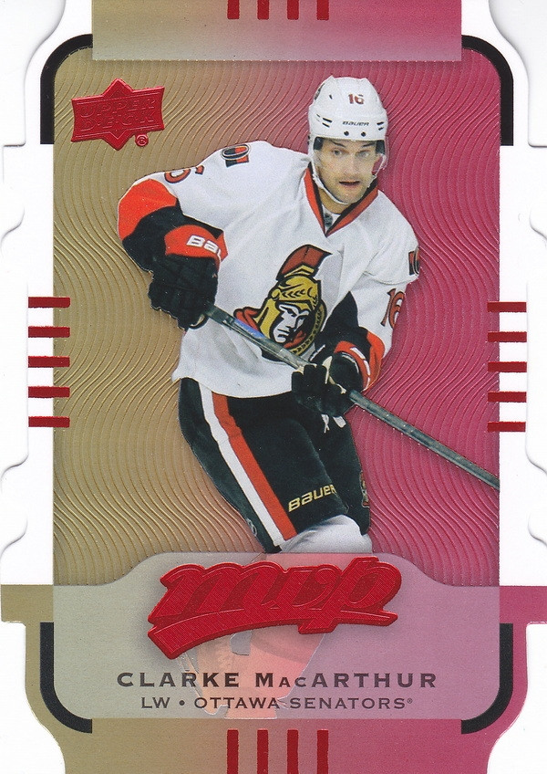 Hockey card Clarke MacARTHUR