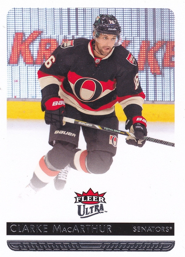 Hockey card Clarke MacARTHUR
