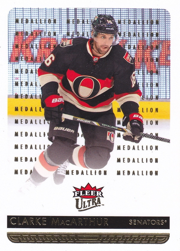 Hockey card Clarke MacARTHUR