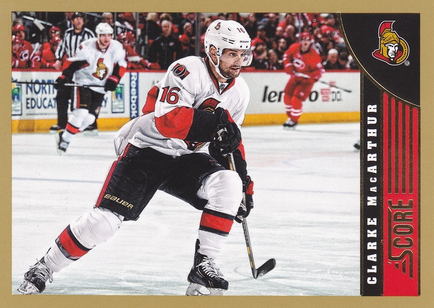 Hockey card Clarke MacARTHUR 