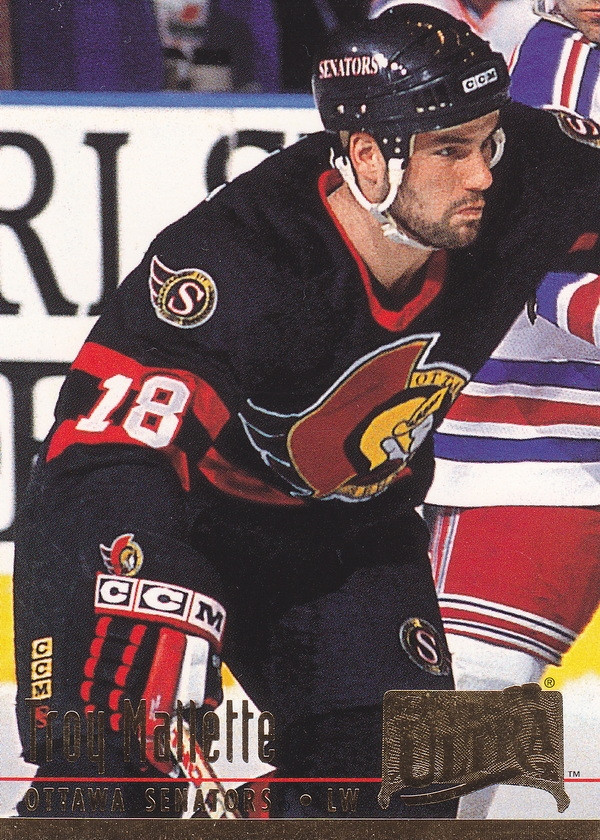 Hockey card Troy Mallette