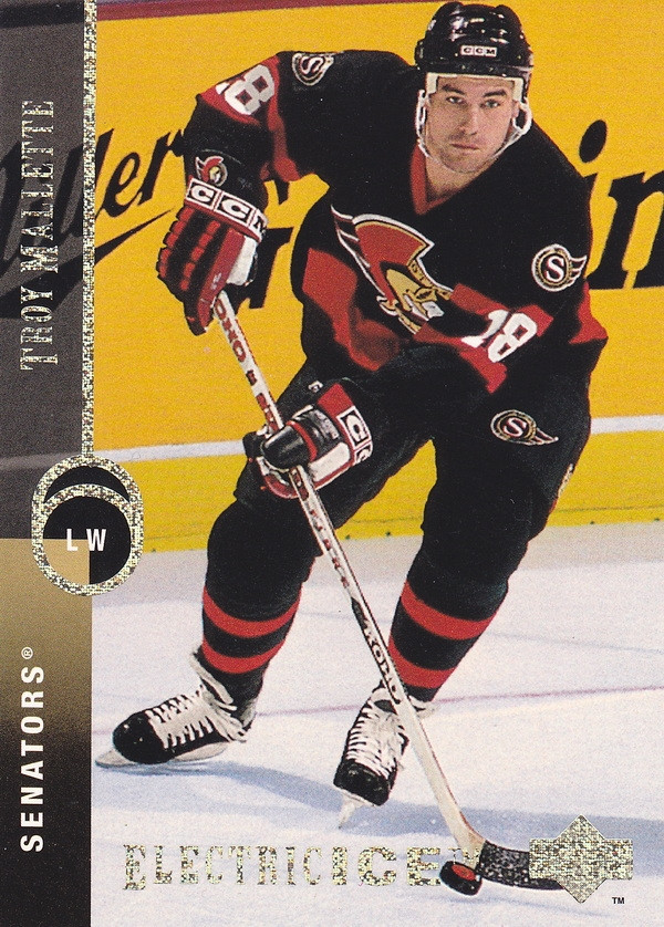 Hockey card Troy Mallette