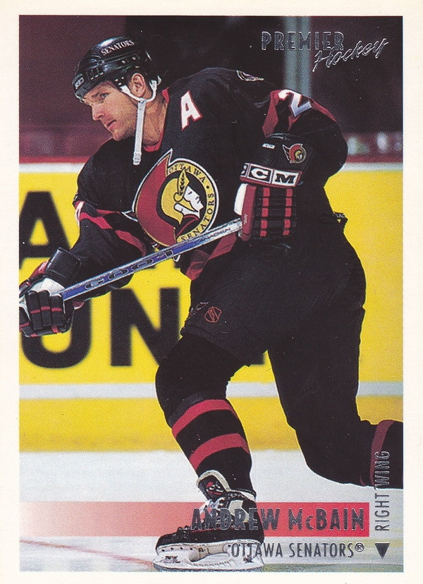 Hockey card Andrew McBain