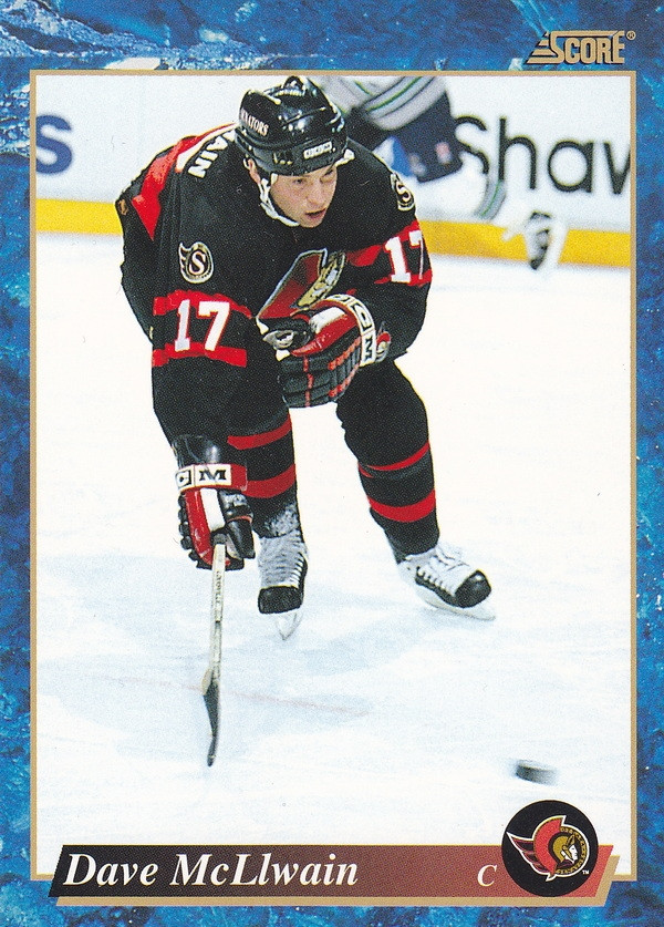 Hockey card Dave McLlwain