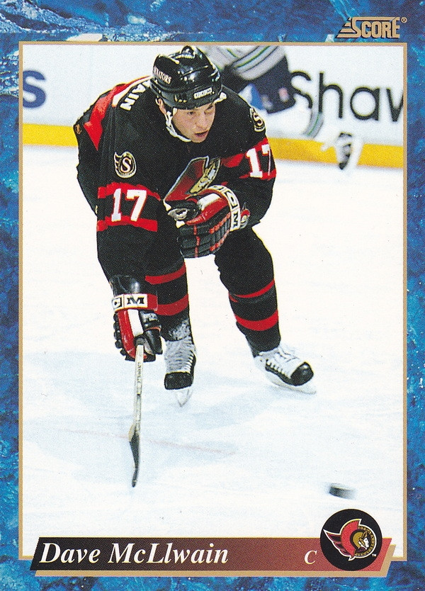 Hockey card Dave McLlwain