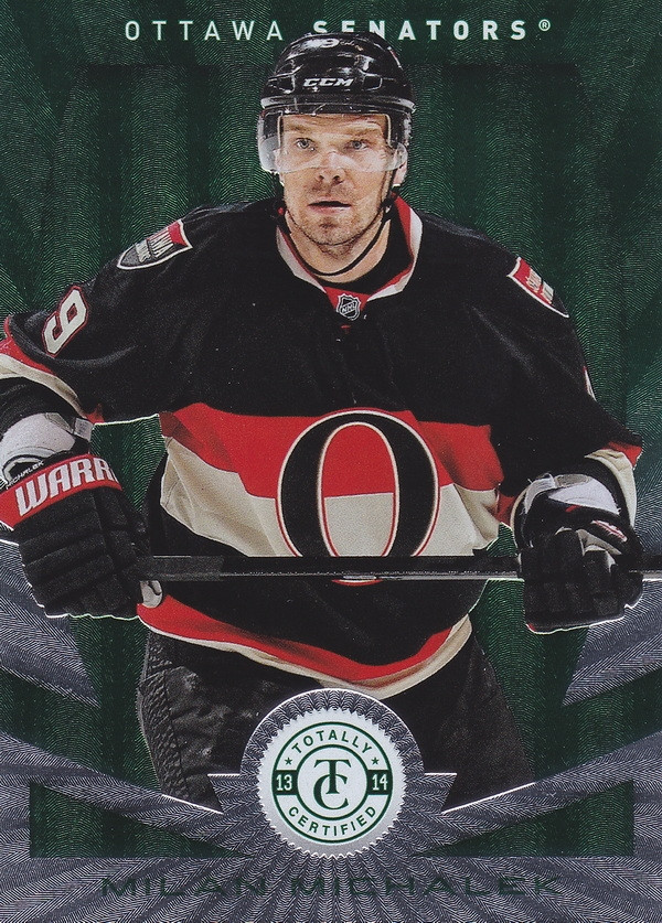Hockey card Milan Michalek