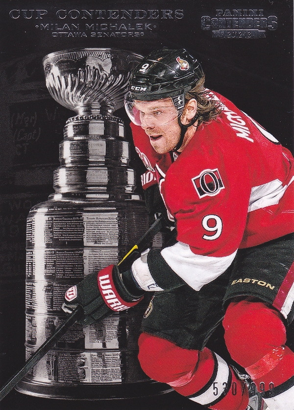 Hockey card Milan Michalek