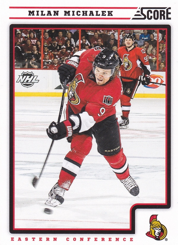 Hockey card Milan Michalek
