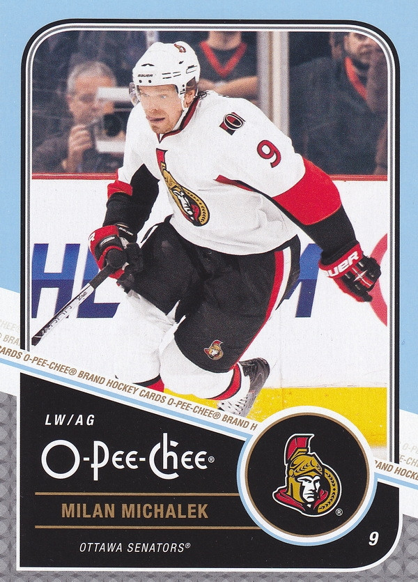 Hockey card Milan Michalek