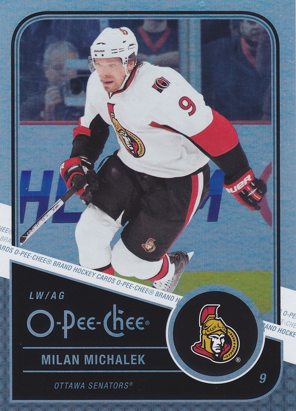 Hockey card Milan Michalek