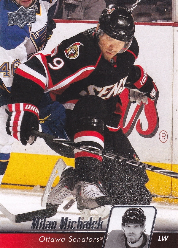 Hockey card Milan Michalek