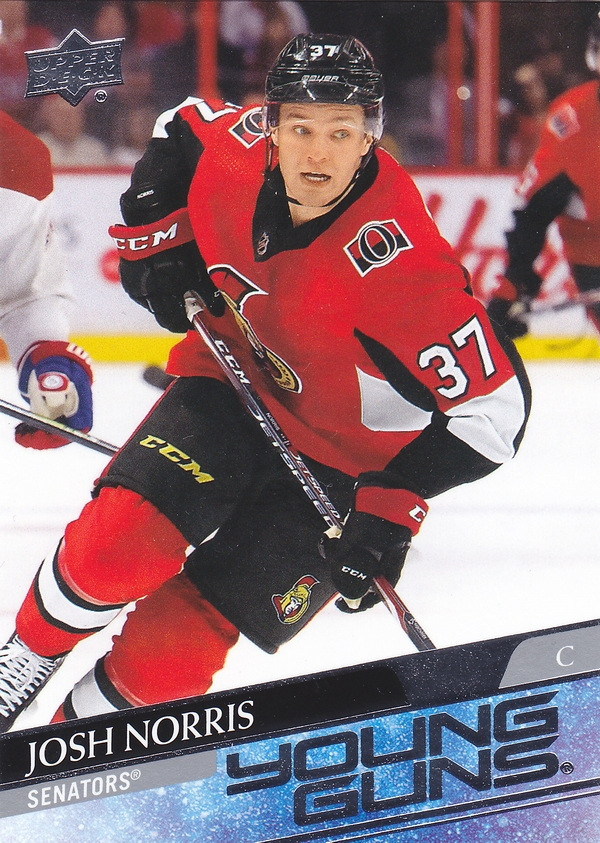 Hockey card Josh Norris