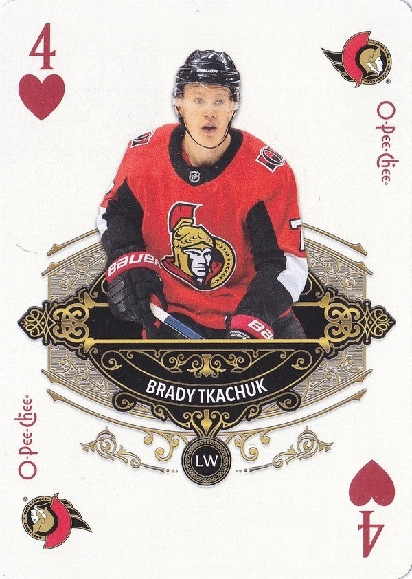 Hockey card Brady Tkachuk