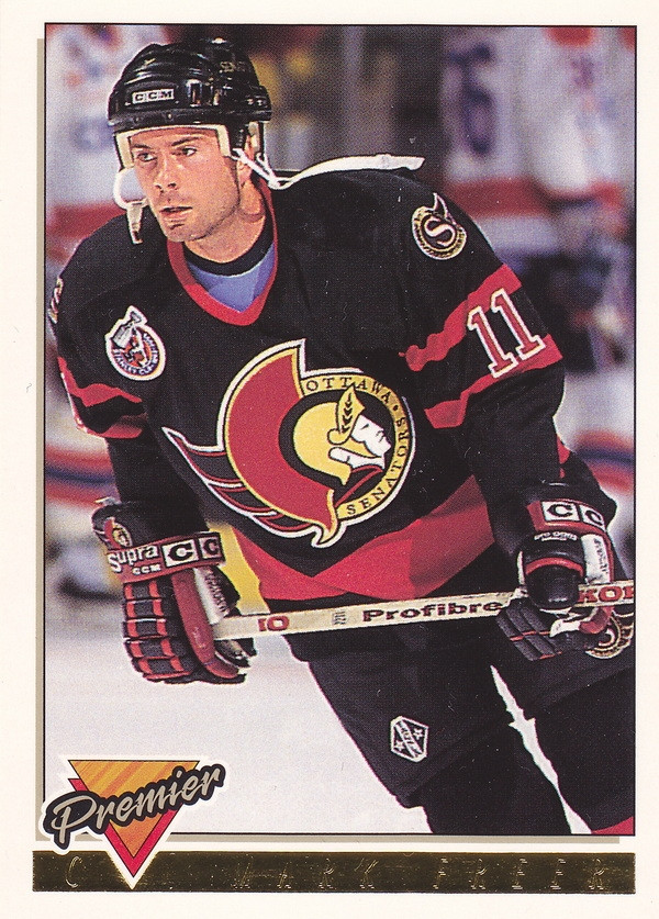 Hockey card Mark Freer
