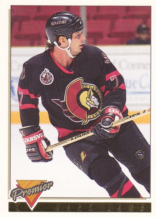 Hockey card Mark Lamb