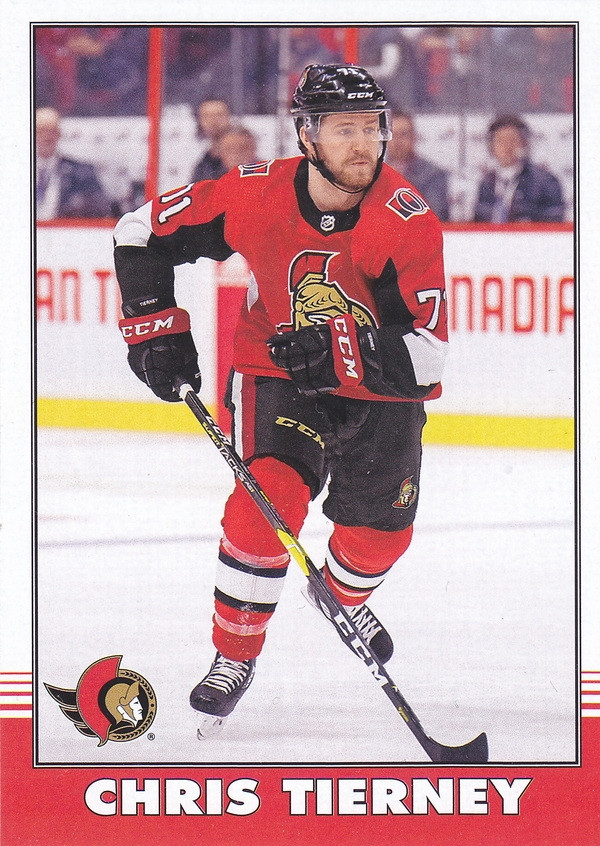 Hockey card Chris Tierney