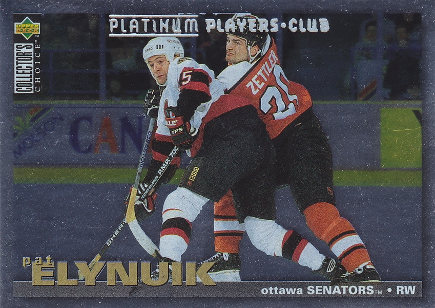 Hockey card Pat Elynuik