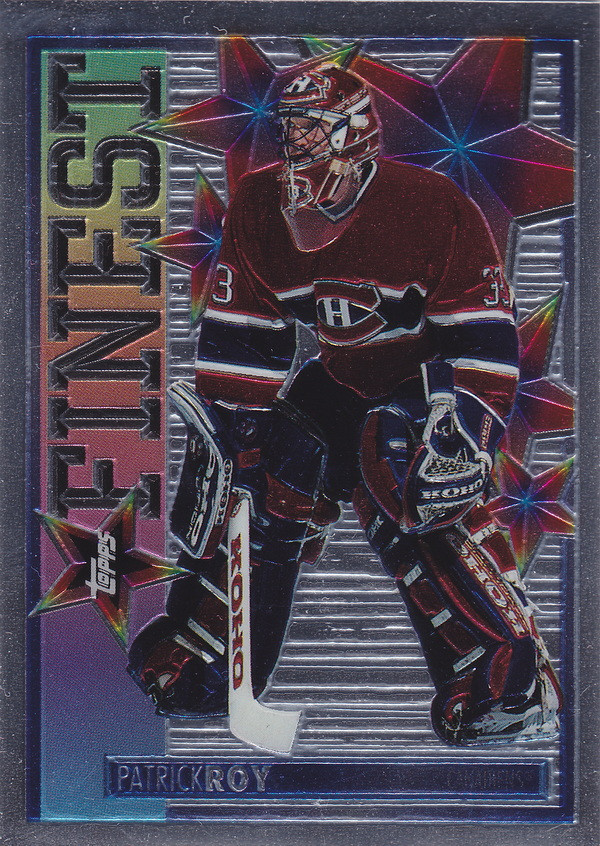 Hockey card Patrick Roy