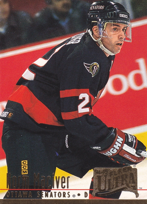 Hockey card Norm Maciver